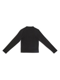 Приталенная футболка с длинным рукавом Fashion Institute Balenciaga, черный
