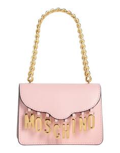 Сумка через плечо MOSCHINO, розовый