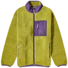 Флисовая куртка Gramicci Sherpa, ярко-зеленый