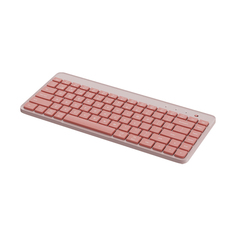 Беспроводная клавиатура Xiaomi Mi Dual Mode Wireless Keyboard, розовый, англисйкая раскладка