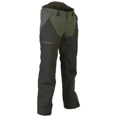 Охотничьи брюки/дождевик RENFORT 520 зеленый SOLOGNAC, хаки зеленый