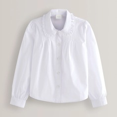 Блузка Next School Pretty Collar, белый