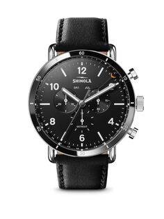 Часы Canfield Sport с хронографом и календарем Shinola