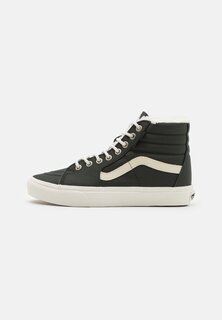 Высокие кроссовки Vans, оливковый