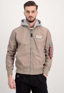 Куртка-бомбер Alpha Industries, песочный