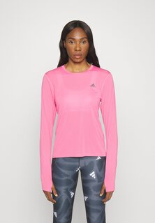 Блузка с длинными рукавами Adidas, розовый