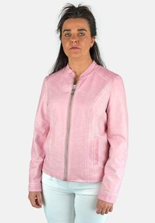 Куртка из искусственной кожи EMBLEMS, розовый