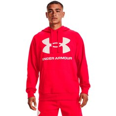 Худи Under Armour Rival Fleece Big Logo, красный