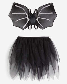 Карнавальный костюм H&amp;M Bat Wings, черный/серебристый H&M