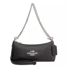 Сумка Coach Outlet Calf Leather Small Shoulder Handbag, черный