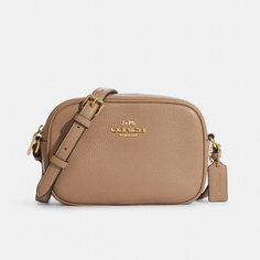 Мини-сумка Coach Outlet Jamie, светло-коричневый