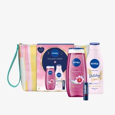 Подарочный набор Nivea 2023 Holiday Spirit - Kit Skincare, 4 предмета