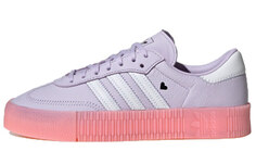 Женские туфли для скейтбординга Adidas Originals Sambarose, белый/розовый
