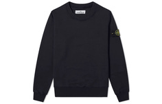 Stone Island Мужская толстовка с круглым вырезом черная