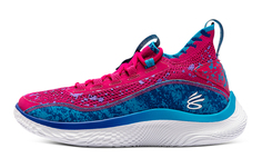 Баскетбольные кроссовки Under Armour Curry Flow 8 (GS) Синий/Розовый