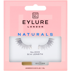 Eylure Naturals накладные ресницы с клеем 003, 2 шт/1 упаковка