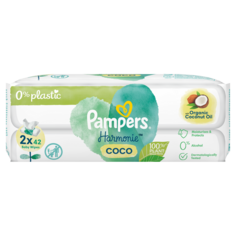 Pampers Harmonie Coconut салфетки для ухода, 2x42 шт/1 упаковка