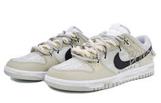 Кроссовки Nike Dunk Low Skate, серый / белый