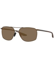 Мужские поляризованные солнцезащитные очки PUU KUKUI 58 Maui Jim