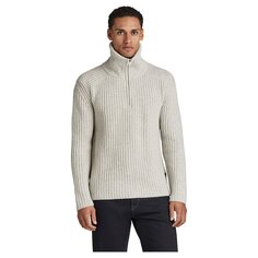 Свитер G-Star Chunky Skipper Half Zip, бежевый