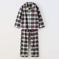Пижама Zara Check Flannel, мультиколор