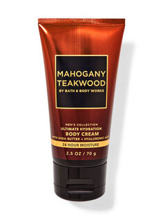 Увлажняющий крем для тела Travel Size Ultimate Hydration Mahogany Teakwood, 2.5 oz / 70 g, Bath and Body Works