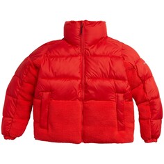 Куртка Columbia Leadbetter Point Sherpa Hybrid больших размеров — женская, bold orange