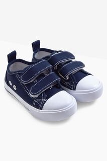 Детские парусиновые туфли JoJo Maman Bébé, синий