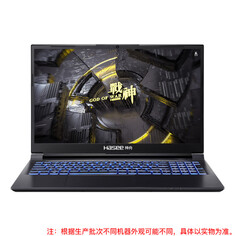 Игровой ноутбук Hasee Ares Z7T-DA7NP 15,6&quot;, 16 Гб/512 Гб, i7-12700H, RTX3050Ti, черный, английская клавиатура