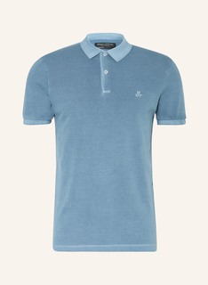 Рубашка поло Marc O&apos;Polo Piqué Shaped Fit, светло-синий
