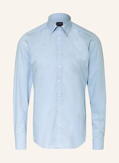 Рубашка OLYMP Level Five body fit, светло-синий
