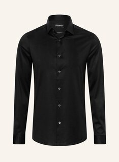 Рубашка EMPORIO ARMANI JerseySlim Fit, черный