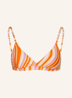 Топ бикини SEAFOLLY Bralette MOD SQUAD, оранжевый