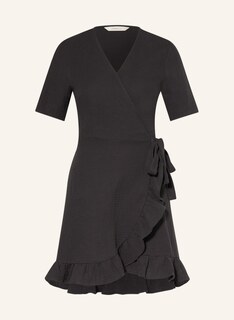 Платье ONLY aus Musselin mit Rüschen, черный