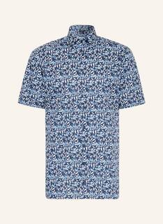 Рубашка OLYMP Kurzarm-LUXOR modern fit, темно-синий