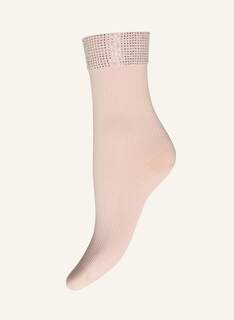 Носки Wolford SERGIO ROSSI X WOLFORD CRYSTAL, нюд