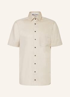 Рубашка OLYMP Kurzarm-Tendenz modern fit, бежевый