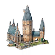 Коллекция Гарри Поттера 850 шт. 3D-пазл «Большой зал Хогвартса» от Wrebbit Wrebbit
