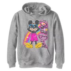 Расслабляющий пуловер с рисунком Микки Мауса и друзей Disney для мальчиков 8–20 лет с рисунком и рисунком «Микки» Disney