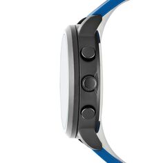Мужские аналогово-цифровые часы Lawndale синие силиконовые Skechers
