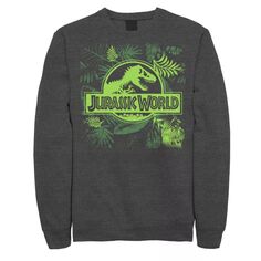 Мужской пуловер с логотипом Jungle Classic с логотипом Jurassic World