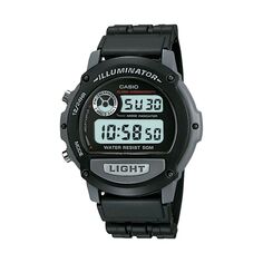Мужские спортивные цифровые часы Casio с хронографом — W87H-1V CITIZEN DRIVE