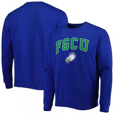 Мужской пуловер с логотипом Royal Florida Gulf Coast Eagles Arch Over Толстовка Colosseum