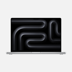 Ноутбук Apple MacBook Pro 16, M3 Max (2023), 48 ГБ/1 ТБ, 16 CPU/40 GPU, Silver, английская клавиатура