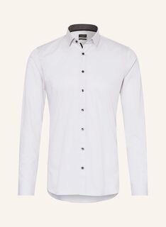 Рубашка OLYMP No. Six super slim, светло-серый