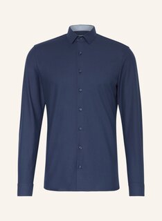 Рубашка OLYMP No. Six super slim, темно-синий