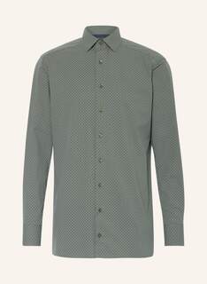 Рубашка OLYMP JerseyLuxor 24/Seven modern fit, зеленый
