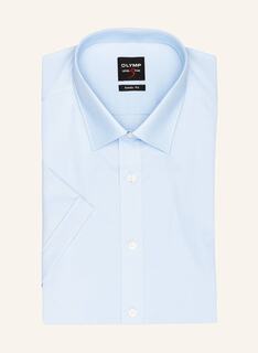 Рубашка OLYMP Kurzarm-Level Five body fit, светло-синий