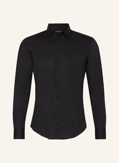 Рубашка EMPORIO ARMANI Extra Slim Fit, черный