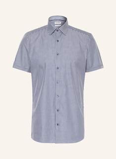 Рубашка OLYMP Kurzarm-Level Five body fit, темно-синий